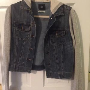 BDG Hooded Jean Jacket